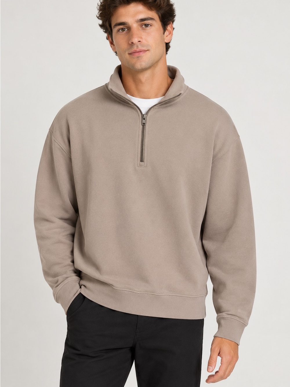 KOLBY RELAXED FIT QUARTER ZIP